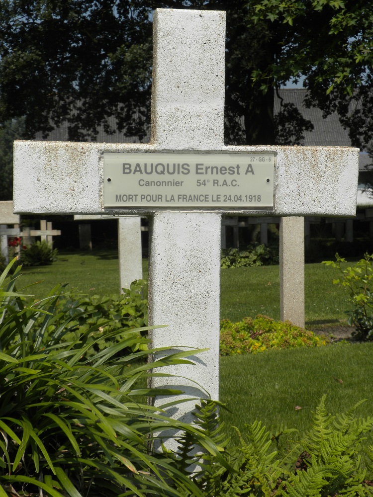 Tombe Bauquis Ernest Augustin